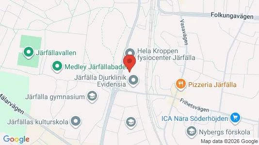 Affärslokaler att hyra i Järfälla - Bild från Google Street View