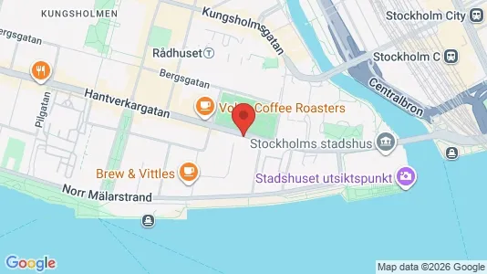 Kontorslokaler att hyra i Kungsholmen - kort over placeringen
