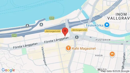Kontorslokaler att hyra i Göteborg Centrum - kort over placeringen