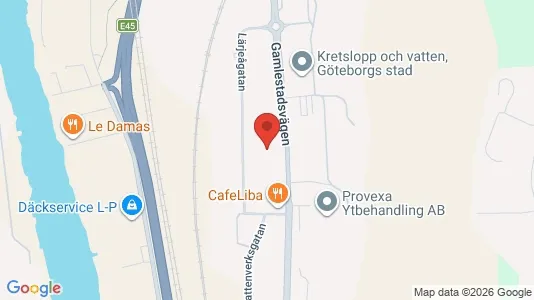 Lagerlokaler att hyra i Göteborg Östra - Bild från Google Street View