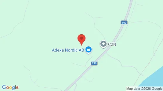 Lagerlokaler att hyra i Alingsås - kort over placeringen