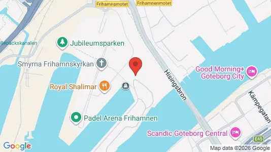 Kontorslokaler att hyra i Lundby - kort over placeringen