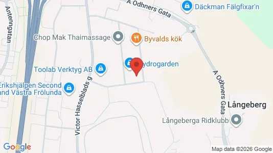 Kontorslokaler att hyra i Askim-Frölunda-Högsbo - kort over placeringen