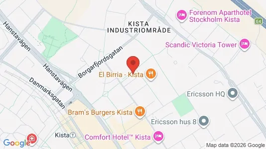 Kontorslokaler att hyra i Västerort - kort over placeringen