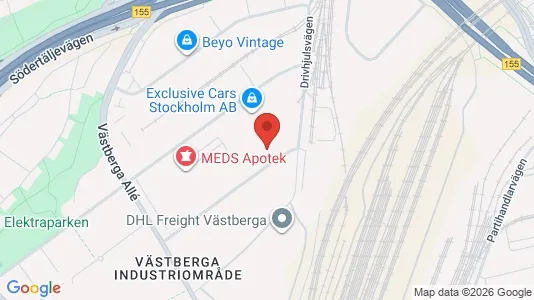 Industrilokaler att hyra i Söderort - Bild från Google Street View