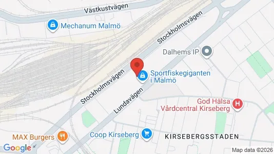 Lagerlokaler att hyra i Område ej specificerat - kort over placeringen