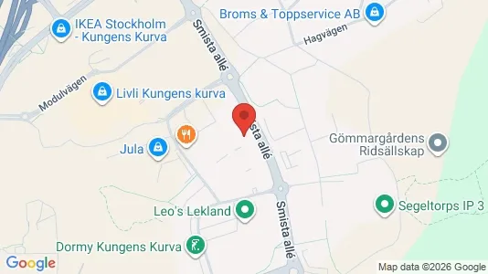 Kontorslokaler att hyra i Huddinge - Bild från Google Street View