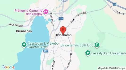 Affärslokaler att hyra i Ulricehamn - Bild från Google Street View