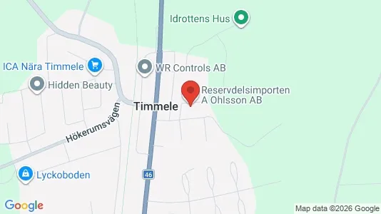 Affärslokaler att hyra i Ulricehamn - Bild från Google Street View