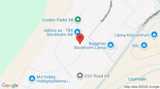 Industrilokaler att hyra i Huddinge - Bild från Google Street View