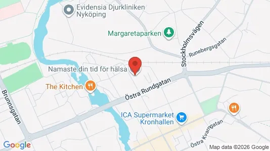 Affärslokaler att hyra i Nyköping - Bild från Google Street View