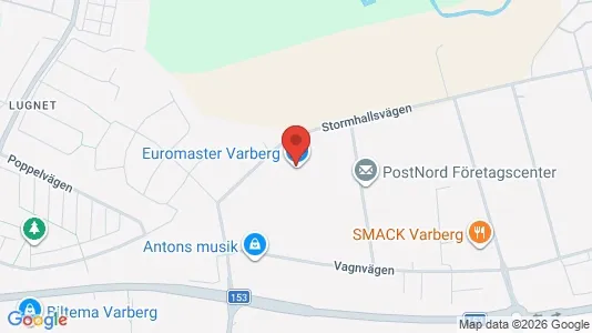 Affärslokaler att hyra i Varberg - Bild från Google Street View