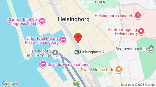 Kontorslokaler att hyra i Helsingborg - Bild från Google Street View