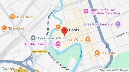 Kontorslokaler att hyra i Borås - Bild från Google Street View