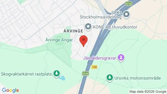 Kontorslokaler att hyra i Västerort - kort over placeringen