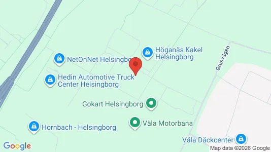 Lagerlokaler att hyra i Helsingborg - Bild från Google Street View