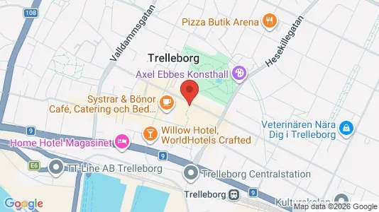 Kontorslokaler att hyra i Trelleborg - Bild från Google Street View