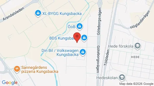 Kontorslokaler att hyra i Kungsbacka - Bild från Google Street View