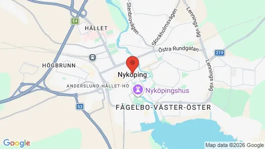 Affärslokaler att hyra i Nyköping - Bild från Google Street View
