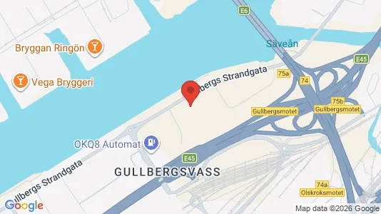 Kontorslokaler att hyra i Göteborg Centrum - Bild från Google Street View