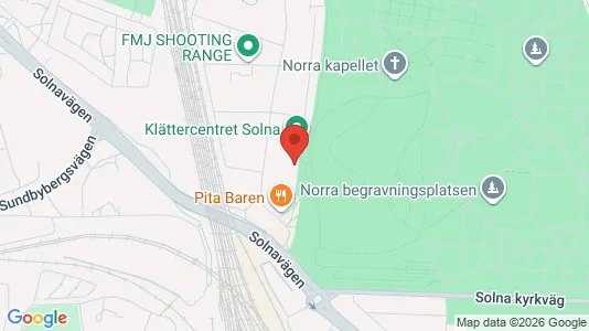 Affärslokaler att hyra i Solna - Bild från Google Street View