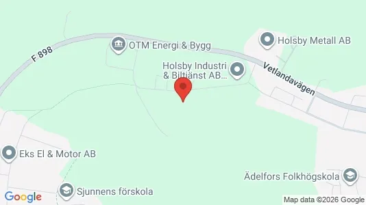 Affärslokaler till försäljning i Vetlanda - Bild från Google Street View