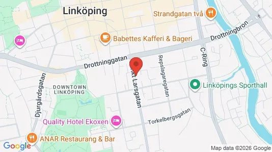 Affärslokaler att hyra i Linköping - Bild från Google Street View