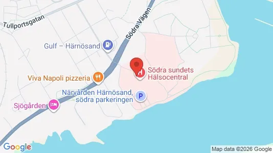 Industrilokaler att hyra i Härnösand - Bild från Google Street View