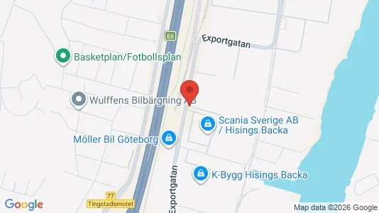 Lagerlokaler att hyra i Norra hisingen - Bild från Google Street View