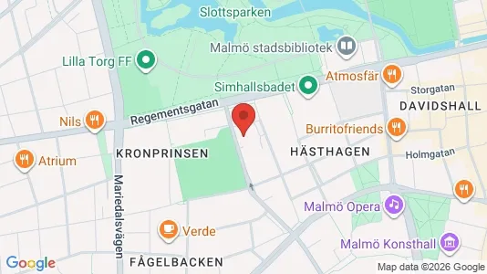 Kontorslokaler att hyra i Malmö Centrum - Bild från Google Street View