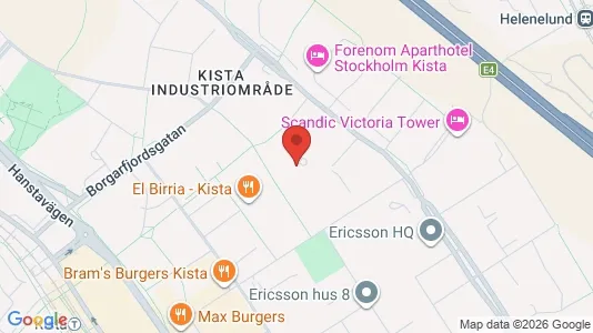 Kontorslokaler att hyra i Västerort - kort over placeringen