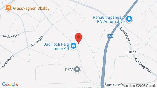 Kontorslokaler att hyra i Västerort - kort over placeringen