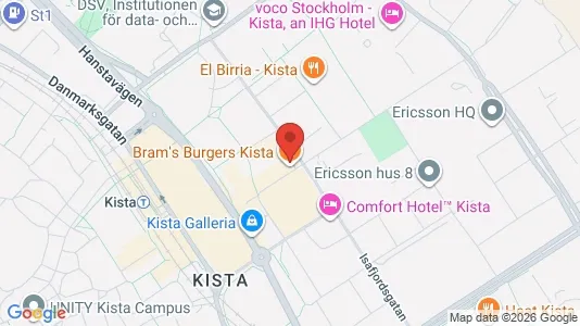 Kontorslokaler att hyra i Västerort - kort over placeringen