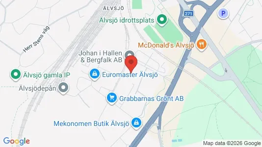 Kontorslokaler att hyra i Söderort - kort over placeringen
