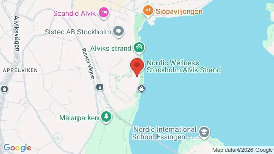 Kontorslokaler att hyra i Västerort - kort over placeringen