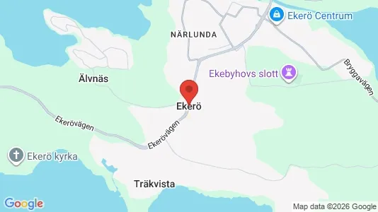 Kontorslokaler att hyra i Ekerö - kort over placeringen