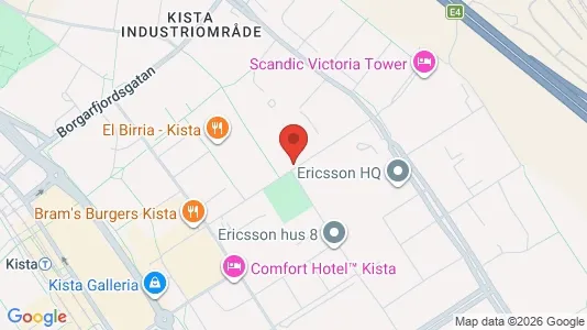 Kontorslokaler att hyra i Västerort - kort over placeringen