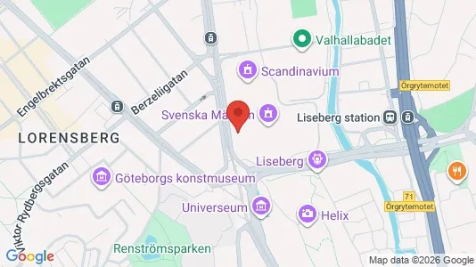 Kontorslokaler att hyra i Örgryte-Härlanda - Bild från Google Street View