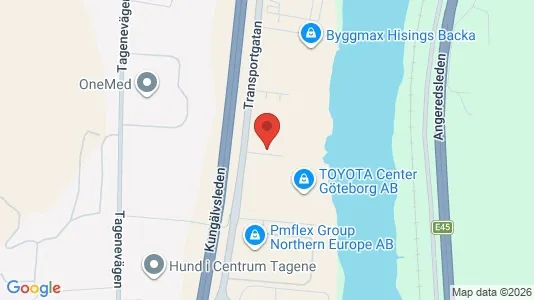 Kontorslokaler att hyra i Norra hisingen - Bild från Google Street View