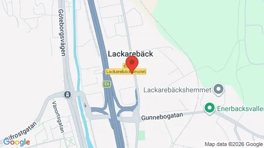 Lagerlokaler att hyra i Mölndal - Bild från Google Street View
