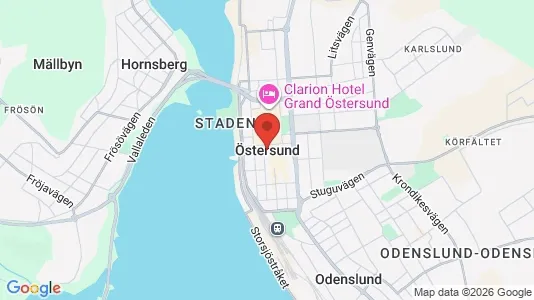 Kontorslokaler att hyra i Östersund - Bild från Google Street View