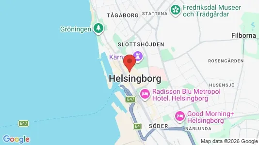 Coworking spaces att hyra i Helsingborg - Bild från Google Street View
