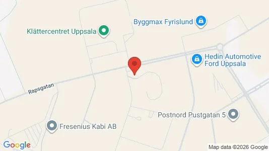 Industrilokaler att hyra i Uppsala - Bild från Google Street View