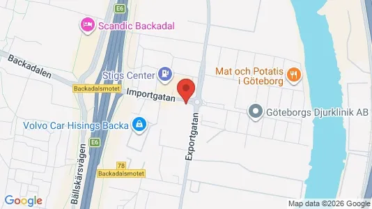 Kontorslokaler att hyra i Norra hisingen - Bild från Google Street View