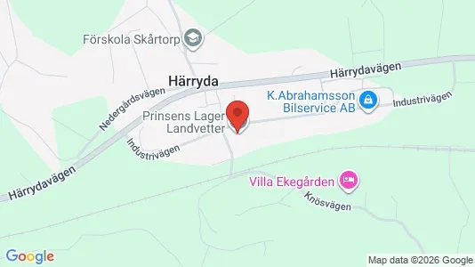 Affärslokaler att hyra i Härryda - Bild från Google Street View