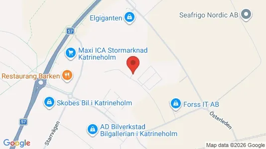 Affärslokaler att hyra i Katrineholm - Bild från Google Street View