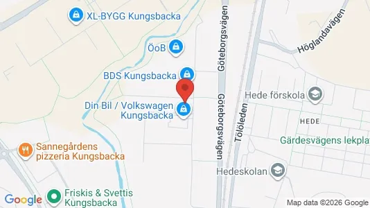 Kontorslokaler att hyra i Kungsbacka - Bild från Google Street View
