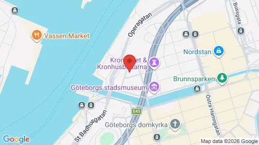 Kontorslokaler att hyra i Göteborg Centrum - Bild från Google Street View