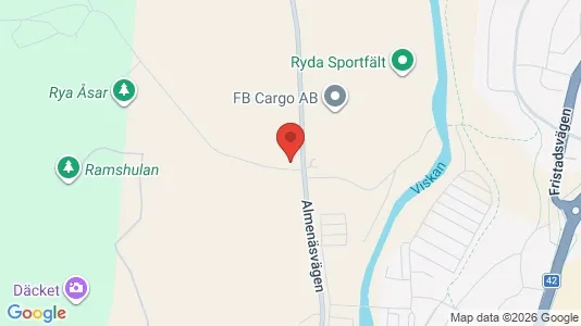 Lagerlokaler att hyra i Borås - Bild från Google Street View