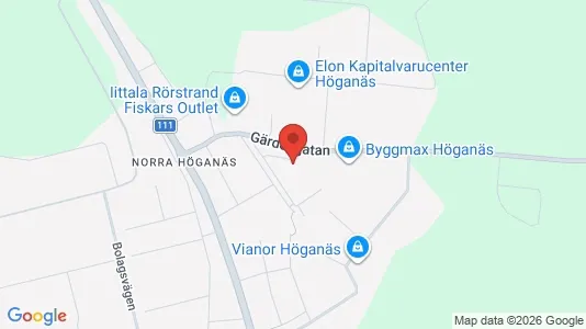 Kontorslokaler att hyra i Höganäs - Bild från Google Street View